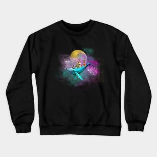 Giant Whale Crewneck Sweatshirt